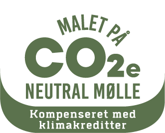 Malet på CO2e neutral mølle