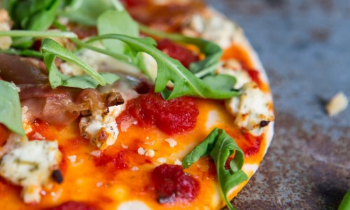 pizza på grill