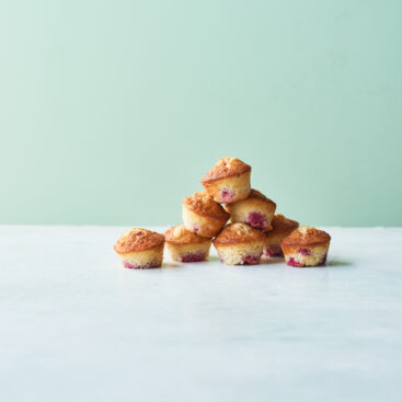 Hindbærmuffins