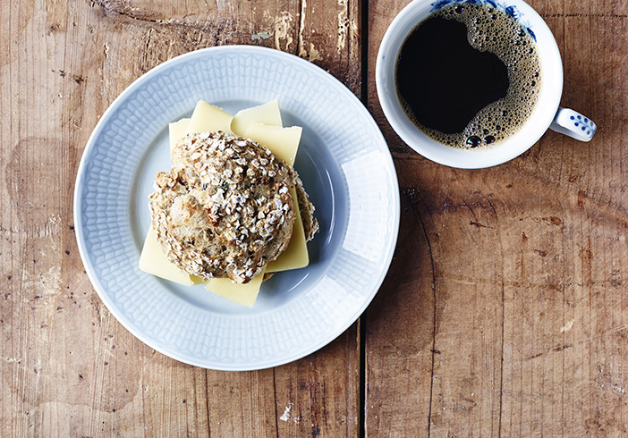 koldhævede havreboller