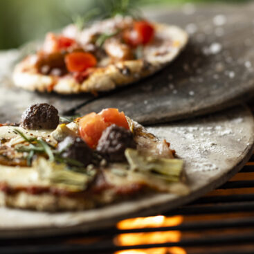 små pizzaer