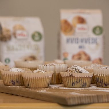 blåbærmuffins med havreklid