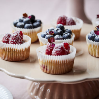 muffins med bær