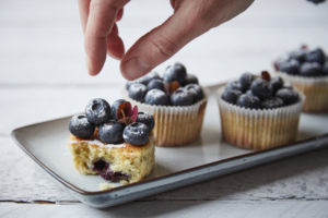 muffins med bær