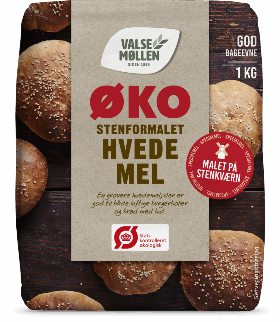 Stenformalet Økologisk Hvedemel 1 kg