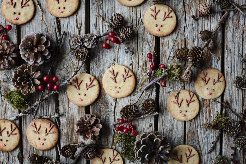 småkager med appelsin og kanel