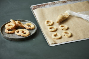 Sprøde vaniljekranse