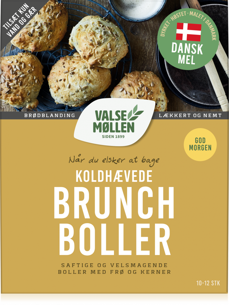 Koldhævede Brunchboller