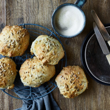 koldhævede brunchboller