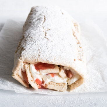 roulade med blommer