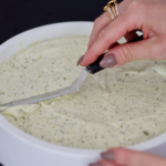 moussekage med rabarber