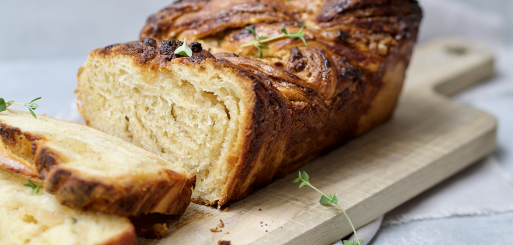 Fletbrød med marcipan