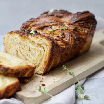 Fletbrød med marcipan