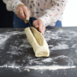 Fletbrød med marcipan