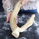 Fletbrød med marcipan