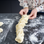 Fletbrød med marcipan