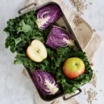 Grønkålssalat med æble