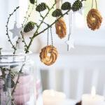 vaniljekranse som julepynt