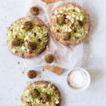 fladbrød med hummus