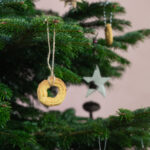 vaniljekranse som julepynt