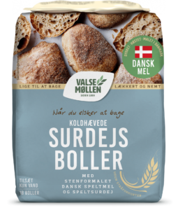 koldhævede surdejsboller bageblanding