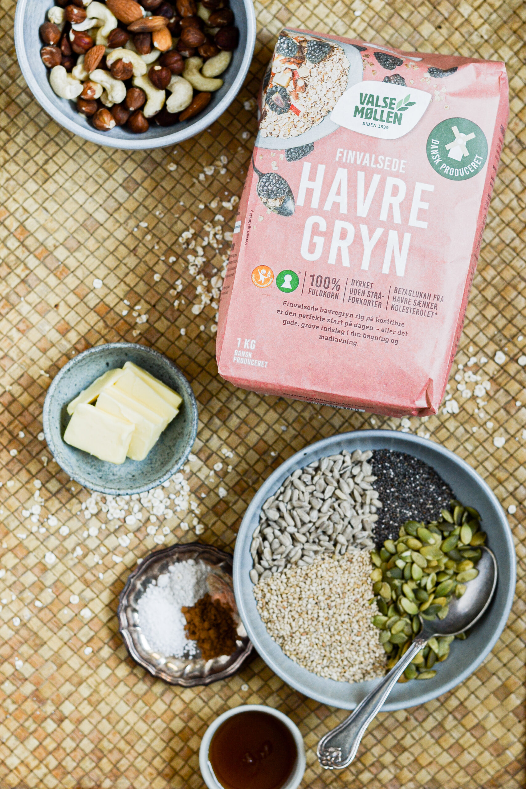 Hjemmelavet müsli med honning Se den nemme opskrift her