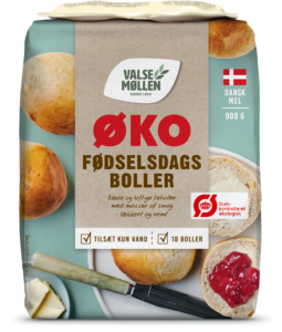 økologiske fødselsdagsboller brødblanding