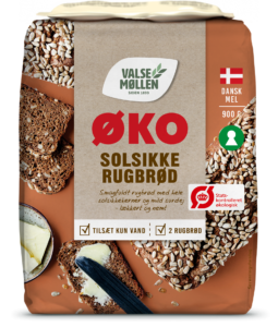 økologisk solsikkerugbrød bageblanding
