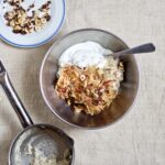 kold grød med æble