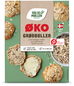 økologiske koldhævede grødboller brødblanding