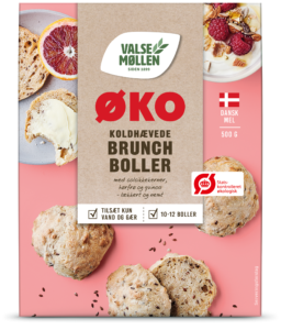 økologiske koldhævede brunchboller brødblanding