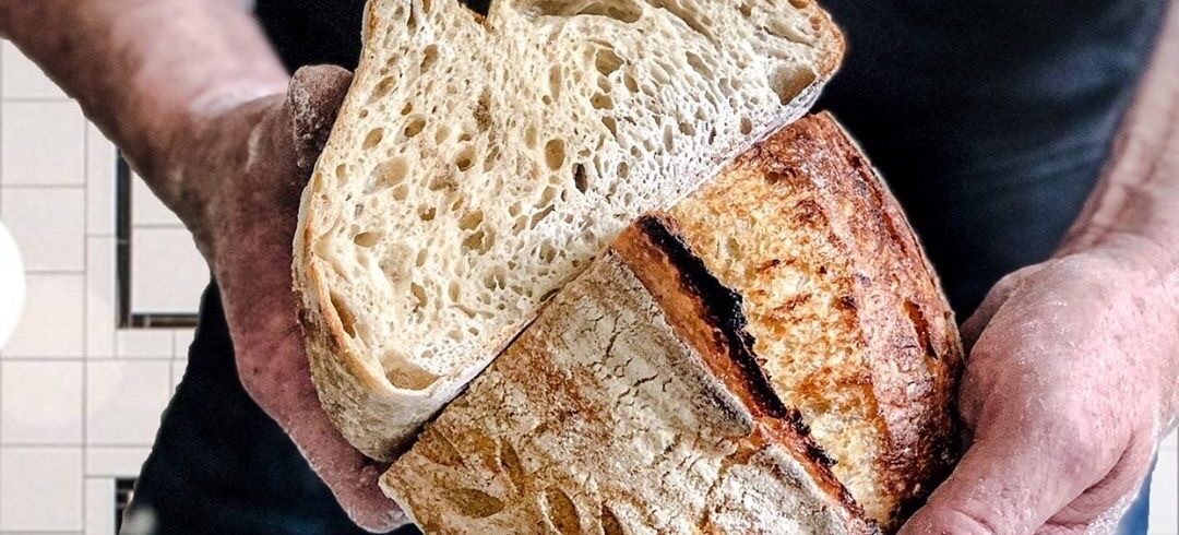 surdejsbrød med hvede