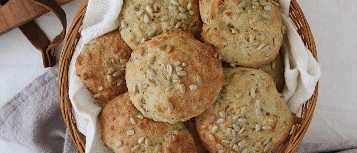 økologiske grødboller med gulerod