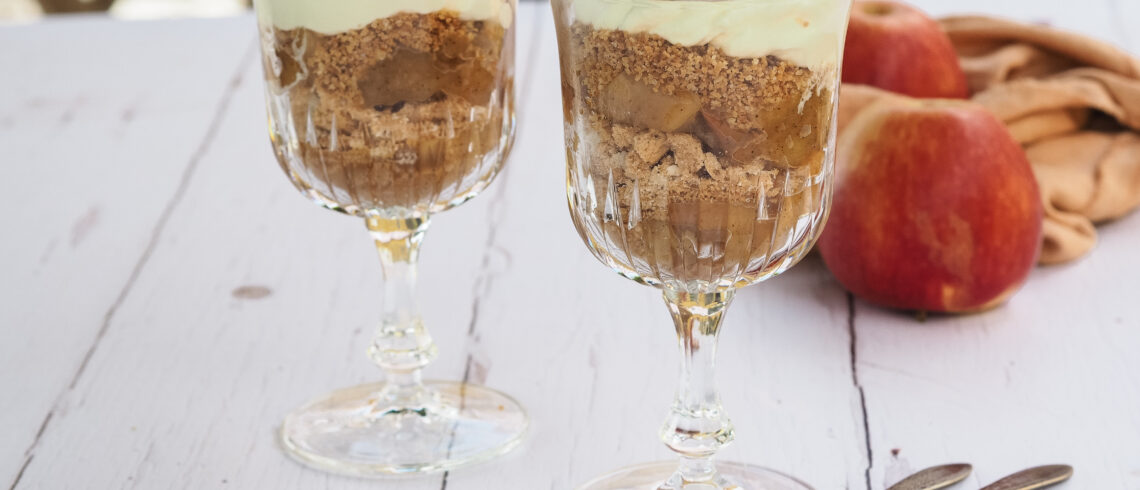 gammeldags æblekage