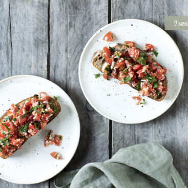Fuldkornsbruschetta