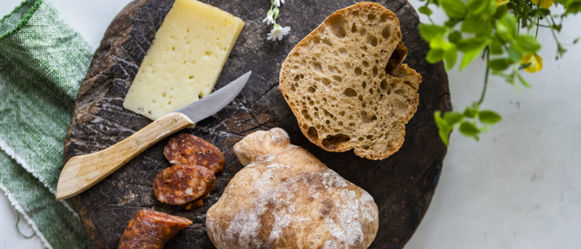 rustikke koldhævede boller