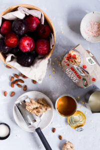 havregrød med ingefærkaramel