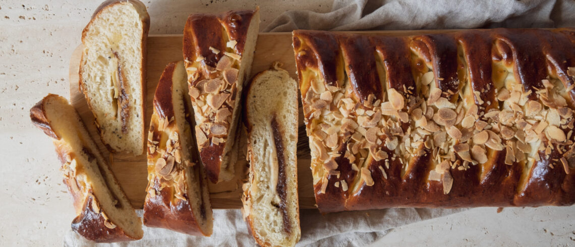 kanelstang med æble