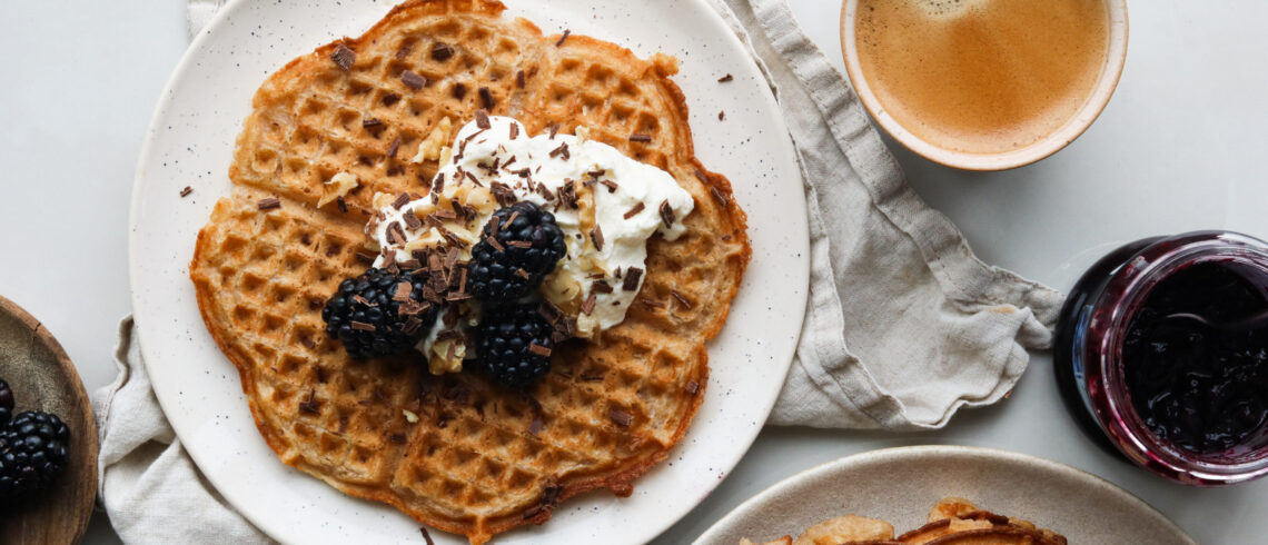 vafler med julekrydderier