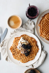 vafler med julekrydderier