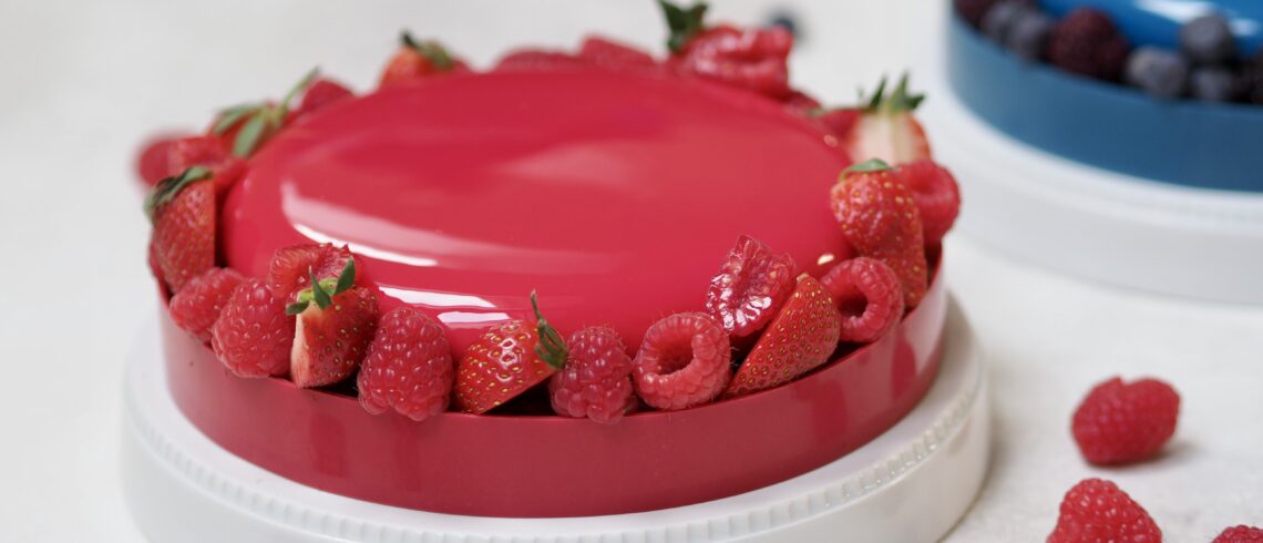 Studenterkage med bær