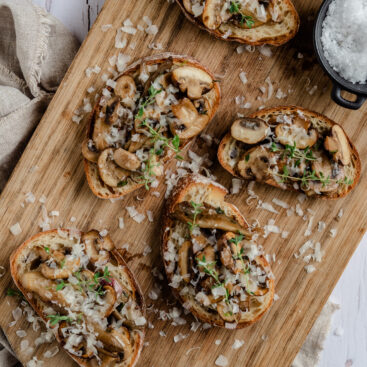 Bruschetta med svampe