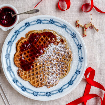 Æbleskivevafler