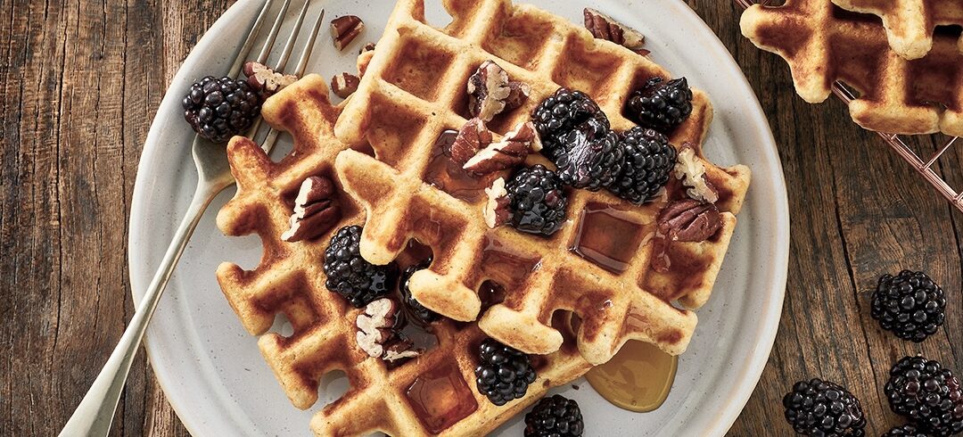 Vafler med havregryn