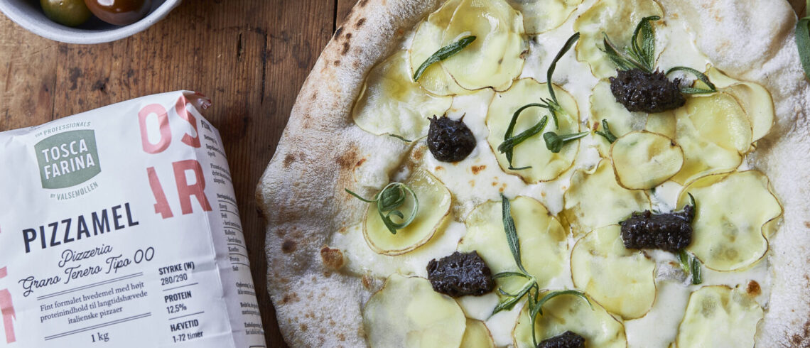 Napolitansk pizza med poolish