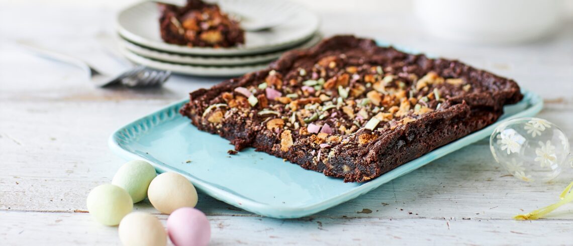 Påskebrownie - Bageblanding