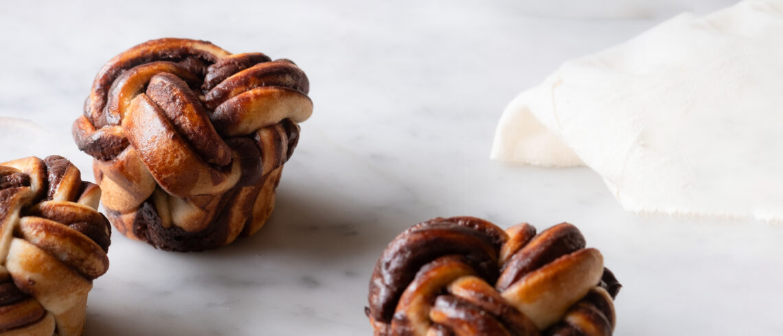 Snurrer med chokoladeremonce
