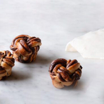 Snurrer med chokoladeremonce