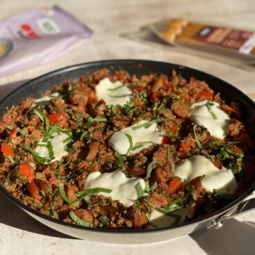 Varm quinoa salat