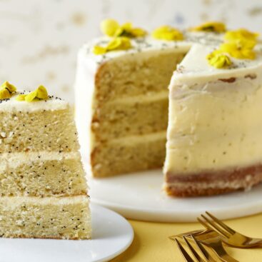 Citronlagkage med birkes - Bageblanding